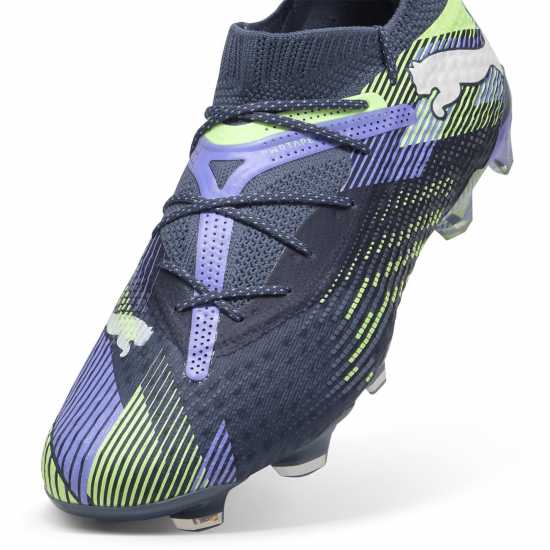 Puma Future 7 Ultimate Firm Ground Football Boots Сиво/Бяло/Зелено 