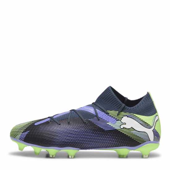 Puma Future 7 Pro Firm Ground Football Boots Сиво/Бяло/Зелено 