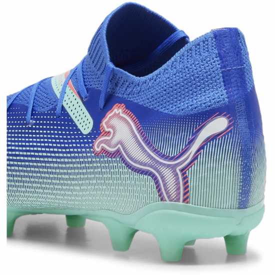 Puma Future 7 Pro Firm Ground Football Boots Синьо/Бяло/Зелено Мъжки футболни бутонки