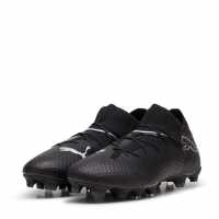 Puma Future 7 Pro Firm Ground Football Boots Черно/сребро Мъжки футболни бутонки