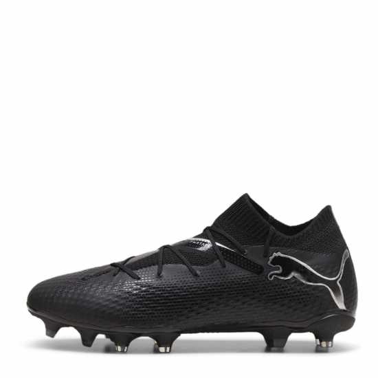 Puma Future 7 Pro Firm Ground Football Boots Черно/сребро Мъжки футболни бутонки