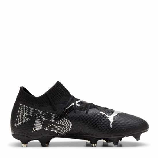 Puma Future 7 Pro Firm Ground Football Boots Черно/сребро Мъжки футболни бутонки