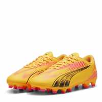 Puma Ultra Play Firm Ground Football Boots Оранжево/Черно Футболни стоножки