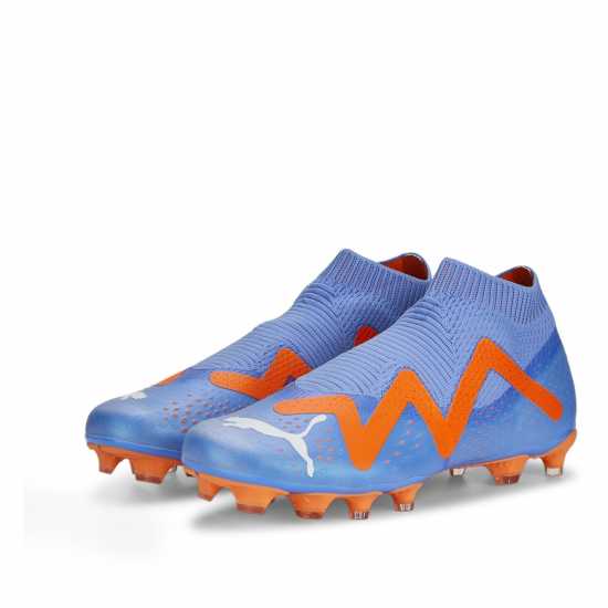 Puma Future.3 Firm Ground Football Boots Blue/Orange Футболни стоножки