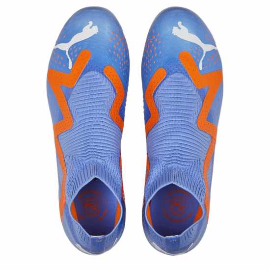 Puma Future.3 Firm Ground Football Boots Blue/Orange Футболни стоножки