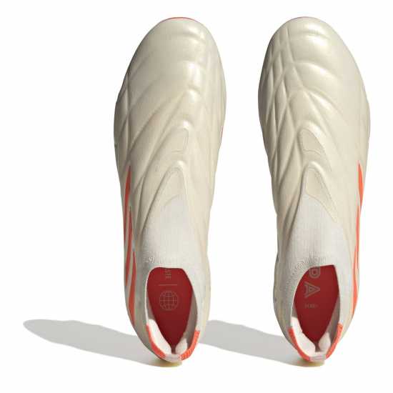 Adidas Copa Pure.1 Firm Ground Football Boots Оф Бяло/Оранжево Футболни стоножки