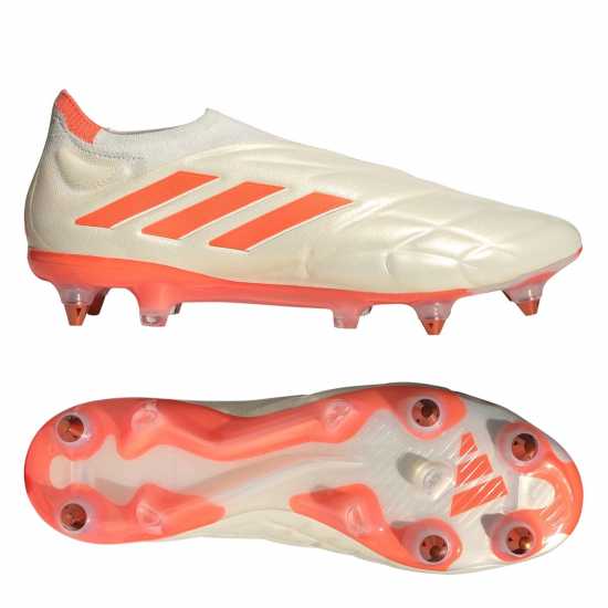 Adidas Copa Pure.1 Firm Ground Football Boots Оф Бяло/Оранжево Футболни стоножки