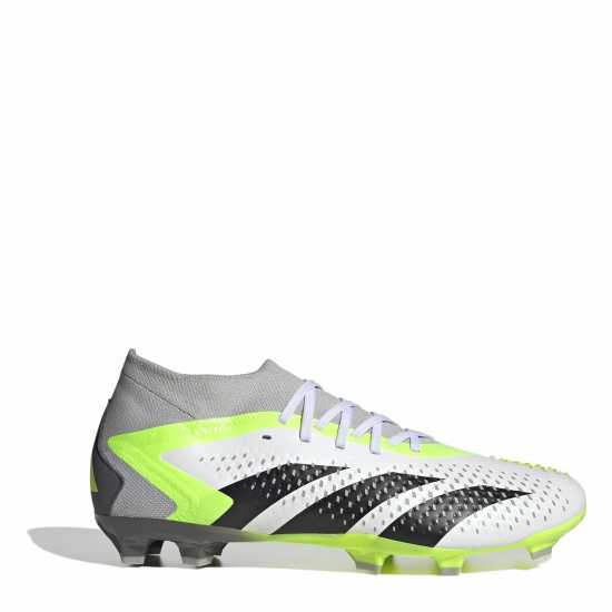 Adidas Predator Accuracy.2 Firm Ground Football Boots Бяло/Черно/Лимон Футболни стоножки