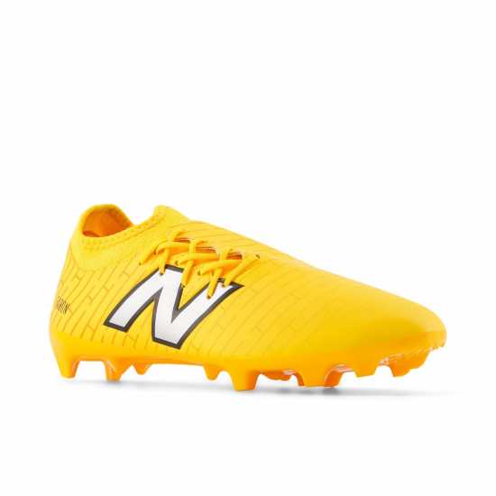 New Balance Furon V7+ Dispatch Firm Ground Football Boots Orange/ Silver 