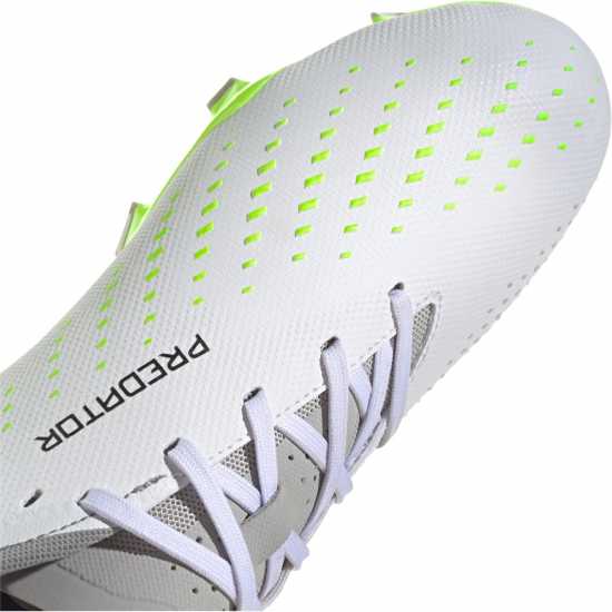 Adidas Predator Accuracy.3 Firm Ground Football Boots Wht/Blk/Lemon Футболни стоножки