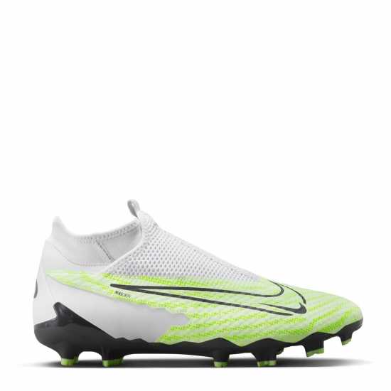 Nike Phantom Academy Firm Ground Football Boots Green/Purple Футболни стоножки