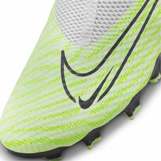 Nike Phantom Academy Firm Ground Football Boots Green/Purple Футболни стоножки