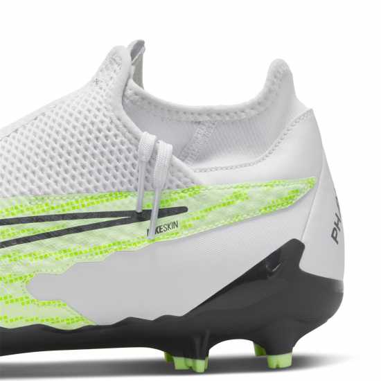 Nike Phantom Academy Firm Ground Football Boots Green/Purple Футболни стоножки