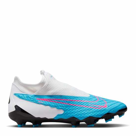 Nike Phantom Academy Firm Ground Football Boots Blue/Pink Футболни стоножки