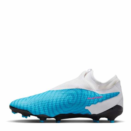 Nike Phantom Academy Firm Ground Football Boots Blue/Pink Футболни стоножки