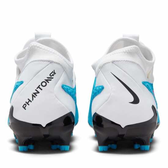 Nike Phantom Academy Firm Ground Football Boots Blue/Pink Футболни стоножки