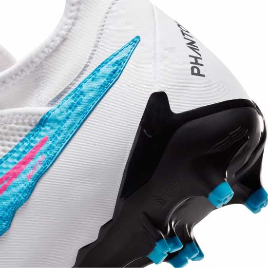 Nike Phantom Academy Firm Ground Football Boots Blue/Pink Футболни стоножки