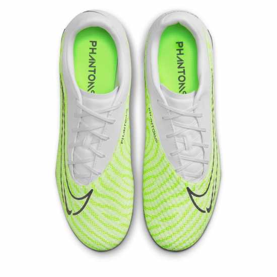 Nike Phantom Academy Firm Ground Football Boots Green/Purple Футболни стоножки