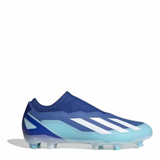 Adidas X Crazyfast League Laceless Firm Ground Football Boots Синьо/Бяло Футболни стоножки