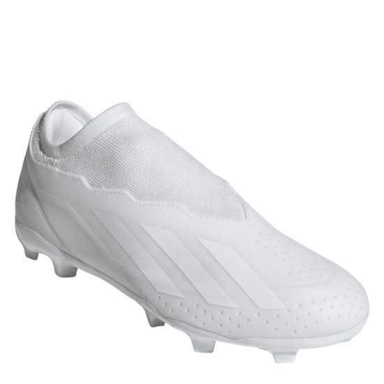 Adidas X Crazyfast League Laceless Firm Ground Football Boots Бяло/Бяло Футболни стоножки