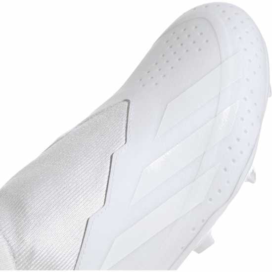 Adidas X Crazyfast League Laceless Firm Ground Football Boots Бяло/Бяло Футболни стоножки