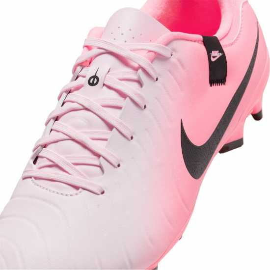 Nike Tiempo Legend 10 Academy Firm Ground Football Boots Розово/Черно Футболни стоножки