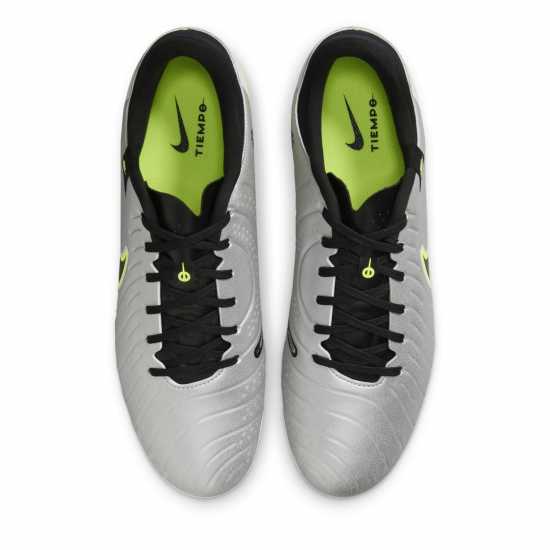 Nike Tiempo Legend 10 Academy Firm Ground Football Boots Сребро/Волт 