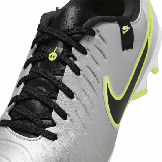 Nike Tiempo Legend 10 Academy Firm Ground Football Boots Сребро/Волт 