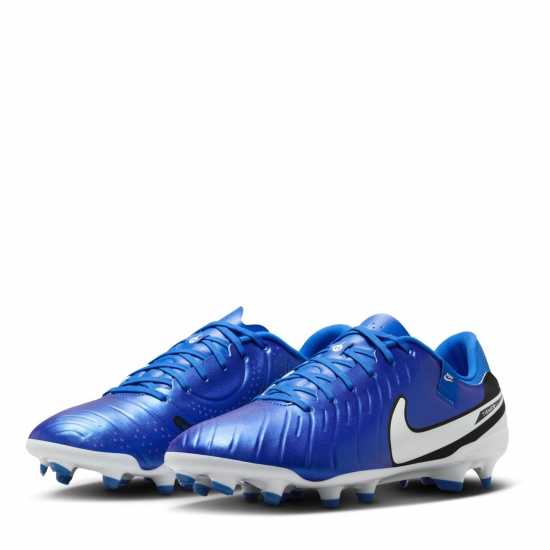 Nike Tiempo Legend 10 Academy Firm Ground Football Boots Синьо/Балтийско Футболни стоножки