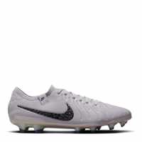 Nike Tiempo Legend 10 Elite Firm Ground Football Boots Grey/Black Мъжки футболни бутонки