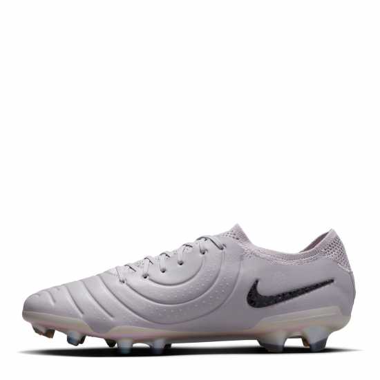 Nike Tiempo Legend 10 Elite Firm Ground Football Boots Grey/Black Мъжки футболни бутонки