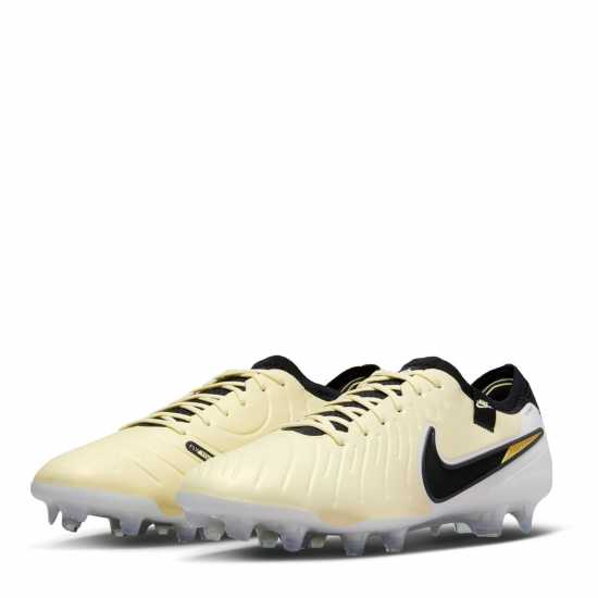 Nike Tiempo Legend 10 Elite Firm Ground Football Boots Lemonade/Black 