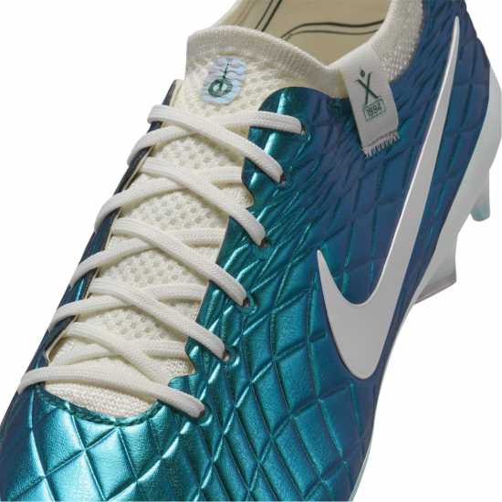 Nike Tiempo Legend 10 Elite Firm Ground Football Boots Синьо-зелено Футболни стоножки