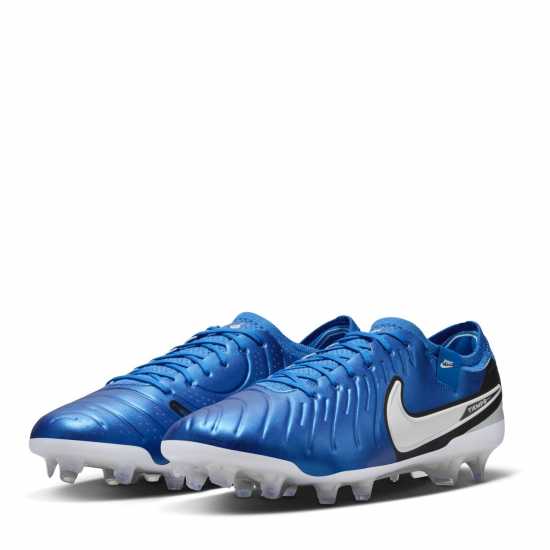 Nike Tiempo Legend 10 Elite Firm Ground Football Boots Синьо/Балтийско Футболни стоножки