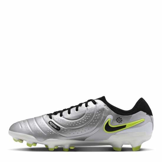 Nike Tiempo Legend 10 Pro Firm Ground Football Boots Сребро/Волт 