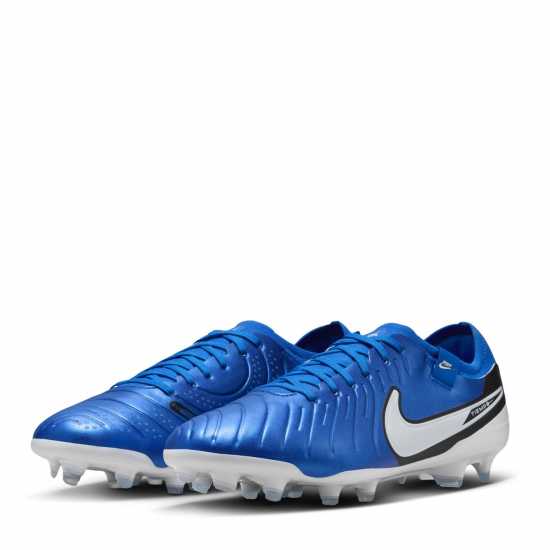 Nike Tiempo Legend 10 Pro Firm Ground Football Boots Синьо/Балтийско Футболни стоножки