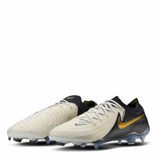 Nike Phantom Gx Ii Elite Lv8 Firm Ground Boots Бяло/Черно/Злато Мъжки футболни бутонки