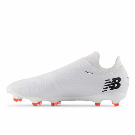 New Balance V7+ Destroy Firm Ground Football Boots Бяло/Черно Футболни стоножки