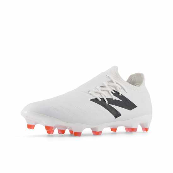 New Balance V7+ Destroy Firm Ground Football Boots Бяло/Черно Футболни стоножки