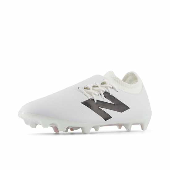 New Balance Furon V7+ Dispatch Firm Ground Football Boots Бяло/Черно Футболни стоножки