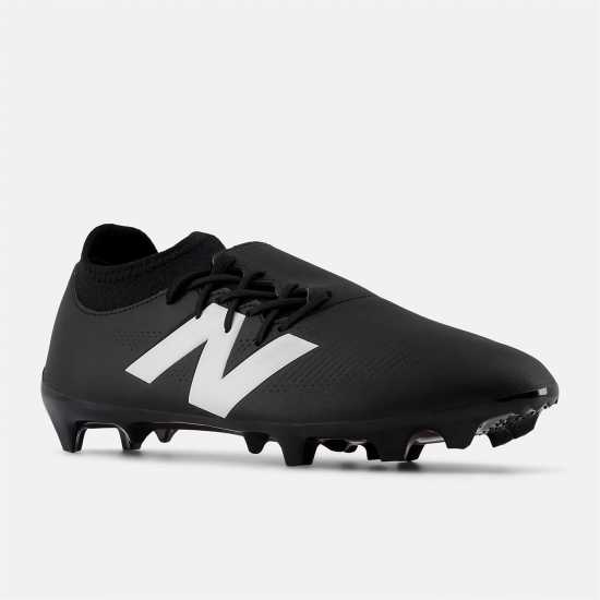 New Balance Furon V7+ Dispatch Firm Ground Football Boots Черно/Бяло Футболни стоножки