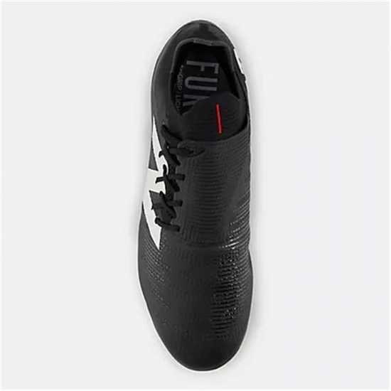 New Balance Furon V7+ Pro Firm Ground Football Boots Черно/Бяло Футболни стоножки