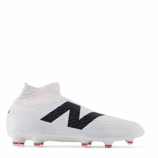 New Balance Tekela V4+ Magia Firm Ground Football Boots Бяло/Черно Футболни стоножки