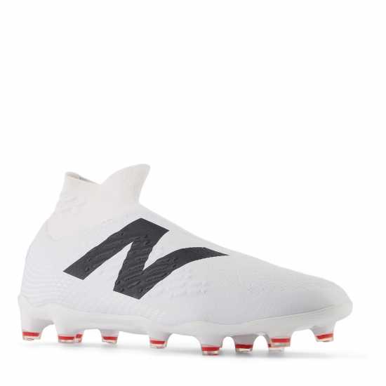 New Balance Tekela V4+ Magia Firm Ground Football Boots Бяло/Черно Футболни стоножки