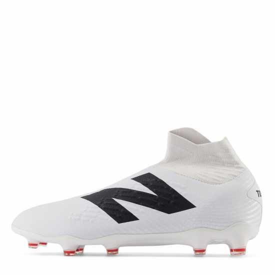 New Balance Tekela V4+ Magia Firm Ground Football Boots Бяло/Черно Футболни стоножки