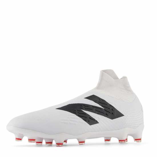 New Balance Tekela V4+ Magia Firm Ground Football Boots Бяло/Черно Футболни стоножки