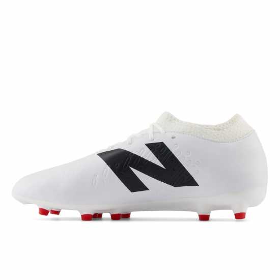 New Balance Tekela V4+ Magique Firm Ground Football Boots Бяло/Черно Футболни стоножки