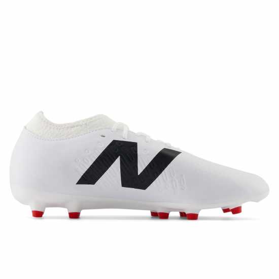 New Balance Tekela V4+ Magique Firm Ground Football Boots Бяло/Черно Футболни стоножки