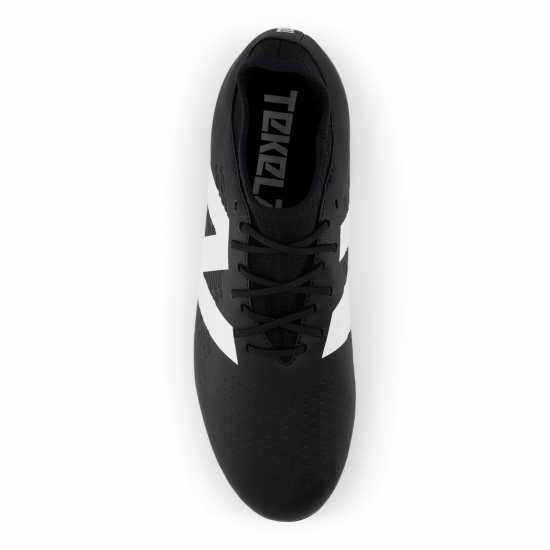 New Balance Tekela V4+ Magique Firm Ground Football Boots Черно/Бяло Футболни стоножки