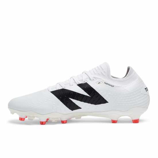 New Balance Tekela V4+ Pro Low Firm Ground Football Boots Бяло/Черно Футболни стоножки